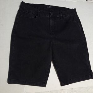 Curve Appeal Size 16 NEW Black Denim Shorts
